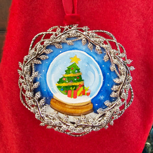 Holiday Ornament - Snow Globe