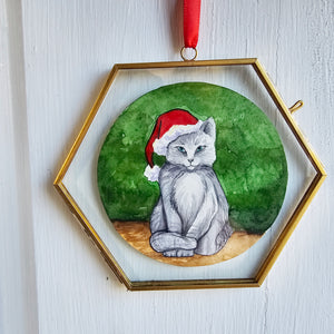 Holiday Ornament - Santa Claws