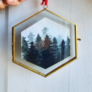 Holiday Ornament - Fir Forest
