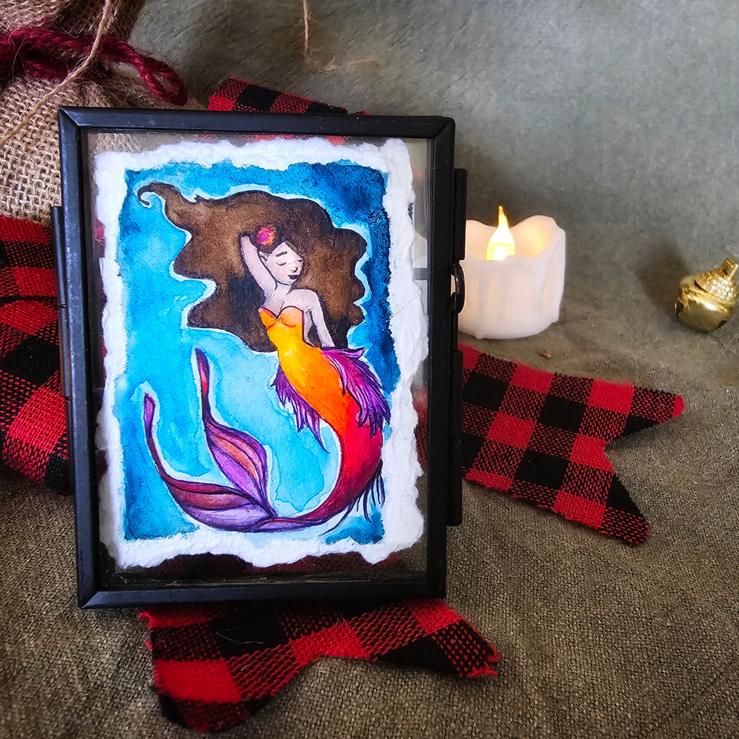Original Painting - Tropical Mermaid