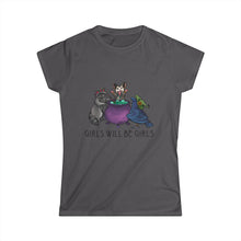 Girls will be girls - Woodland Coven Women's Softstyle Tee