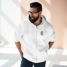 Zip Hoodie — "What An Absolute Shit Show" Vintage Crest Graphic
