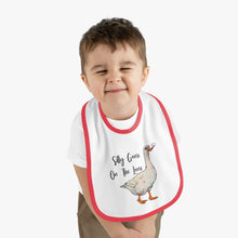 Silly Goose On The Loose - Baby Bib