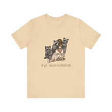 Three Raccoons - Unisex Jersey Short Sleeve Tee