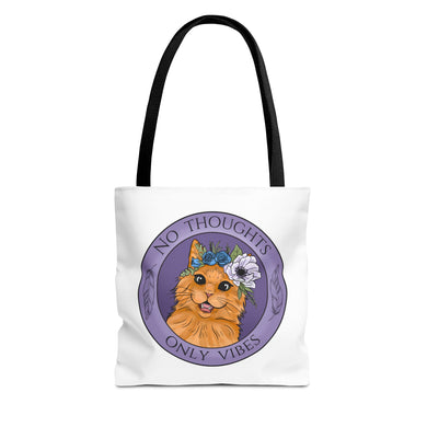 No Thoughts Only Vibes - Tote Bag
