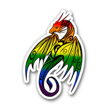 Pride Rainbow Dragon Sticker