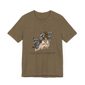 Three Raccoons - Unisex Jersey Short Sleeve Tee