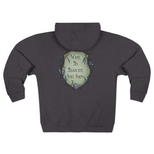 Zip Hoodie — "What An Absolute Shit Show" Vintage Crest Graphic