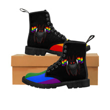 Pride Mothman - Women's Canvas Boots