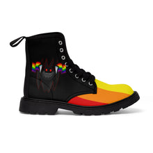 Pride Mothman - Women's Canvas Boots