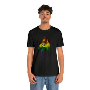 Rainbow Pride Dragon - Unisex Jersey Short Sleeve Tee