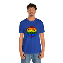 Rainbow Pride D20 - Unisex Jersey Short Sleeve Tee