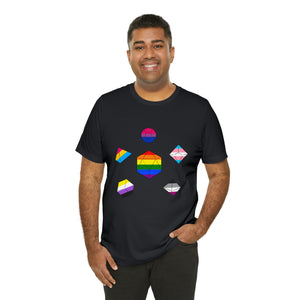 Pride Dice - Unisex Jersey Short Sleeve Tee