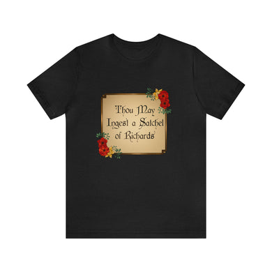 Satchel of Richards - Unisex Jersey Short Sleeve Tee