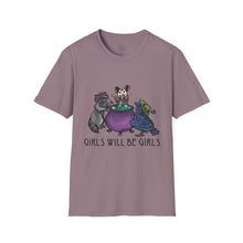 Girls Will Be Girls Witch Cat T-Shirt