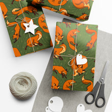 Fox Forest Gift Wrap Papers