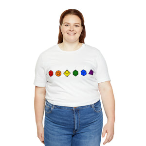 Pride Dice - Unisex Jersey Short Sleeve Tee