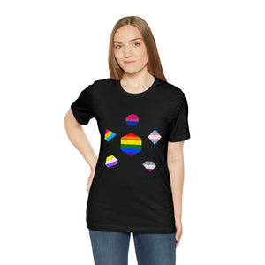 Pride Dice - Unisex Jersey Short Sleeve Tee