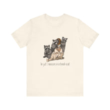 Three Raccoons - Unisex Jersey Short Sleeve Tee