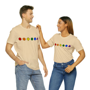 Pride Dice - Unisex Jersey Short Sleeve Tee