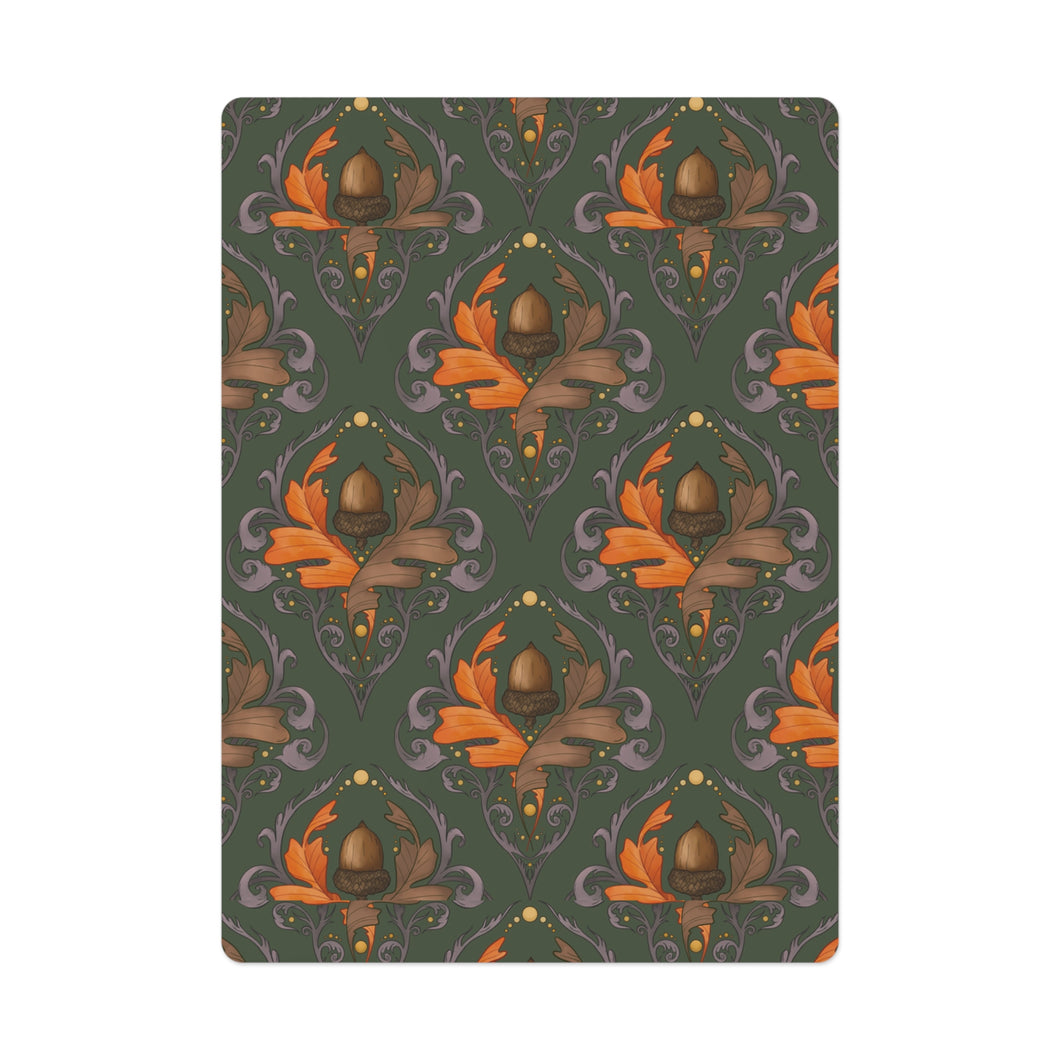 Damask Oaks - Playing Cards