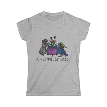 Girls will be girls - Woodland Coven Women's Softstyle Tee