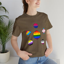 Pride Dice - Unisex Jersey Short Sleeve Tee