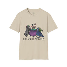 Girls Will Be Girls Witch Cat T-Shirt