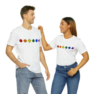 Pride Dice - Unisex Jersey Short Sleeve Tee