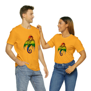 Rainbow Pride Dragon - Unisex Jersey Short Sleeve Tee