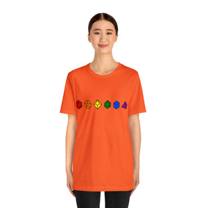 Pride Dice - Unisex Jersey Short Sleeve Tee