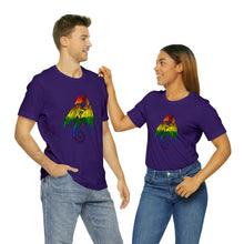 Rainbow Pride Dragon - Unisex Jersey Short Sleeve Tee