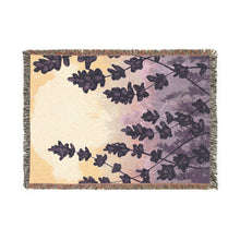 Lavender Sunset - Woven Blanket