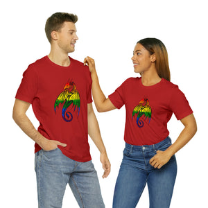 Rainbow Pride Dragon - Unisex Jersey Short Sleeve Tee