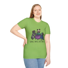 Girls Will Be Girls Witch Cat T-Shirt