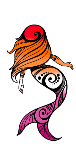 Pride Mermaid - lesbian