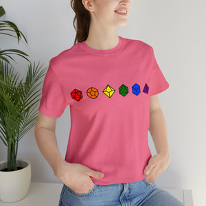 Pride Dice - Unisex Jersey Short Sleeve Tee