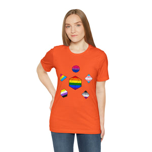 Pride Dice - Unisex Jersey Short Sleeve Tee