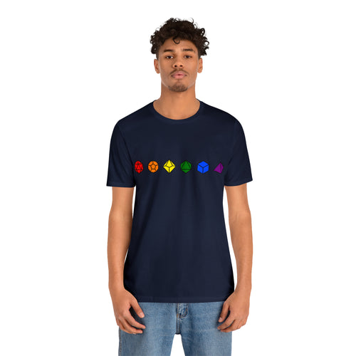 Pride Dice - Unisex Jersey Short Sleeve Tee