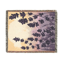 Lavender Sunset - Woven Blanket