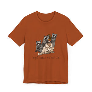 Three Raccoons - Unisex Jersey Short Sleeve Tee