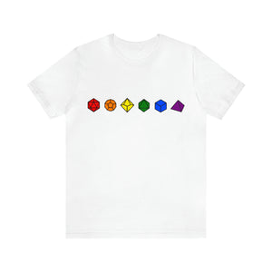 Pride Dice - Unisex Jersey Short Sleeve Tee