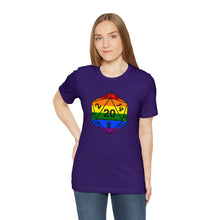 Rainbow Pride D20 - Unisex Jersey Short Sleeve Tee