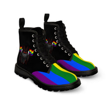 Pride Mothman - Men's Canvas Boots