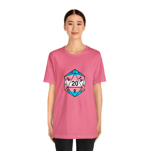 Trans Pride D20 - Unisex Jersey Short Sleeve Tee