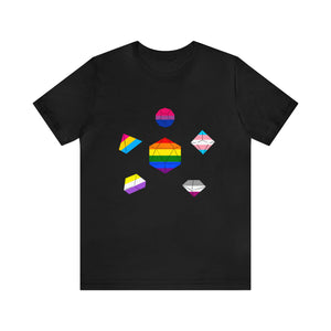 Pride Dice - Unisex Jersey Short Sleeve Tee