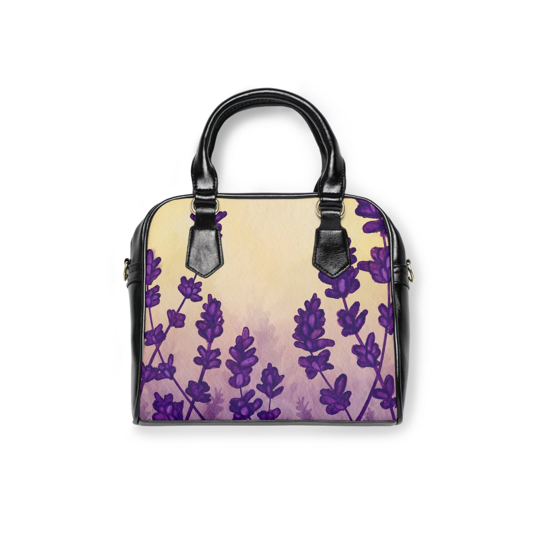 Lavender Sunset - Shoulder Handbag