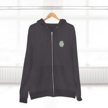 Zip Hoodie — "What An Absolute Shit Show" Vintage Crest Graphic
