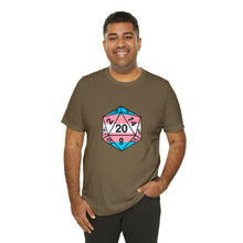 Trans Pride D20 - Unisex Jersey Short Sleeve Tee