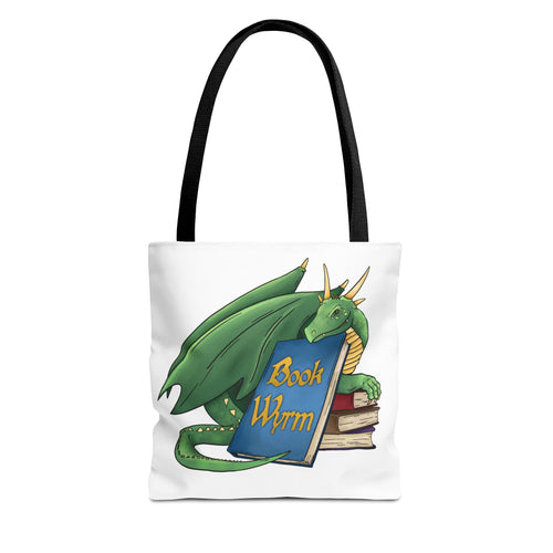 Book Wyrm Tote Bag - Perfect for Readers and Book Lovers